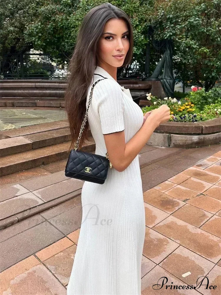 Penelope Knitted Stylish Maxi Dress