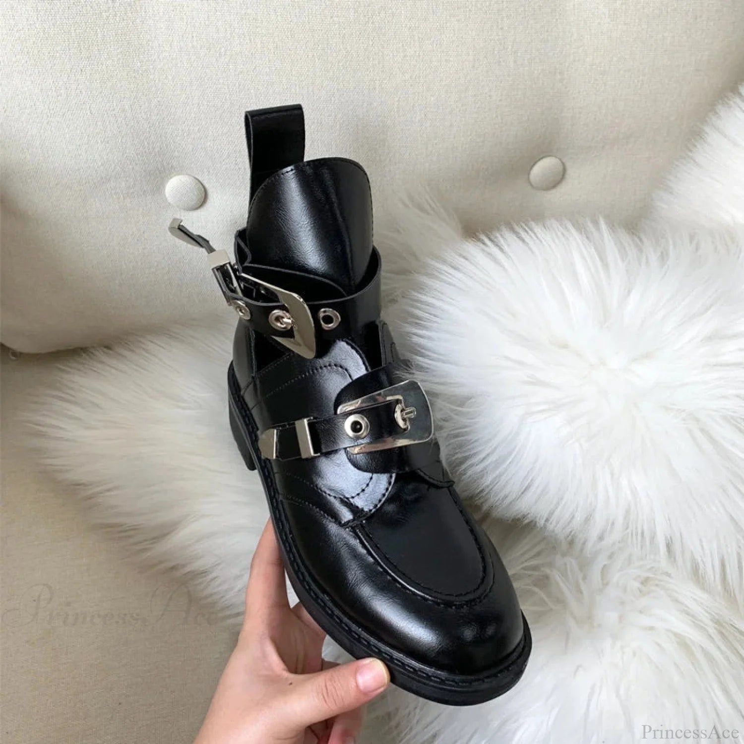 Platform British Style Retro Chelsea Gothic Boot