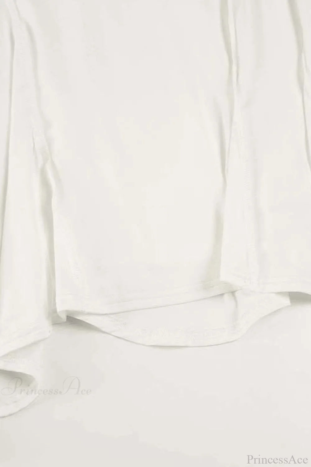 Pleated Asymmetrical Midi Skirt