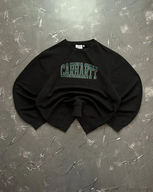 Punk Style Vintage Loose Sweatshirt black 2 / M