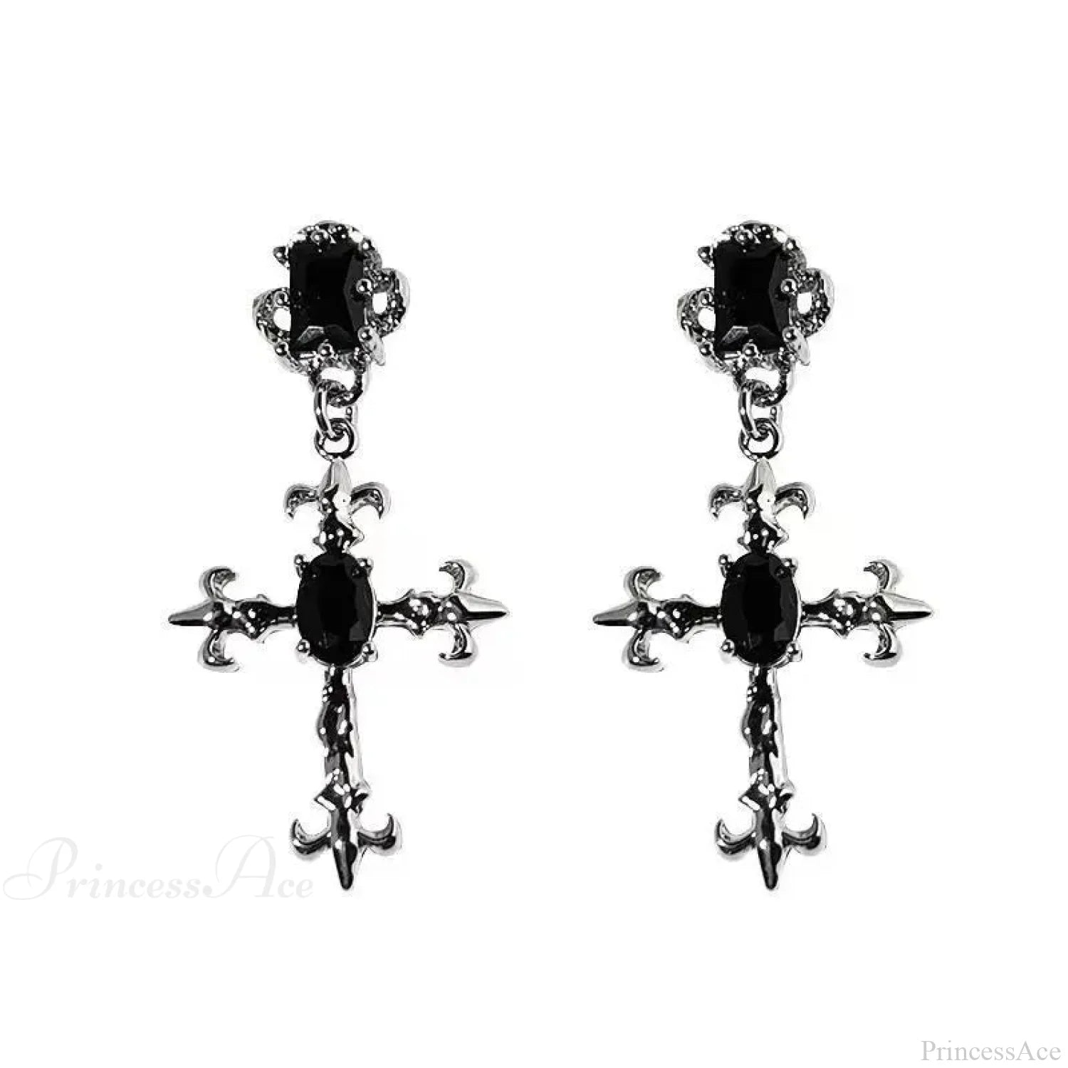 Rebellious Dark Scorpion Metallic Serpent Clip Earring