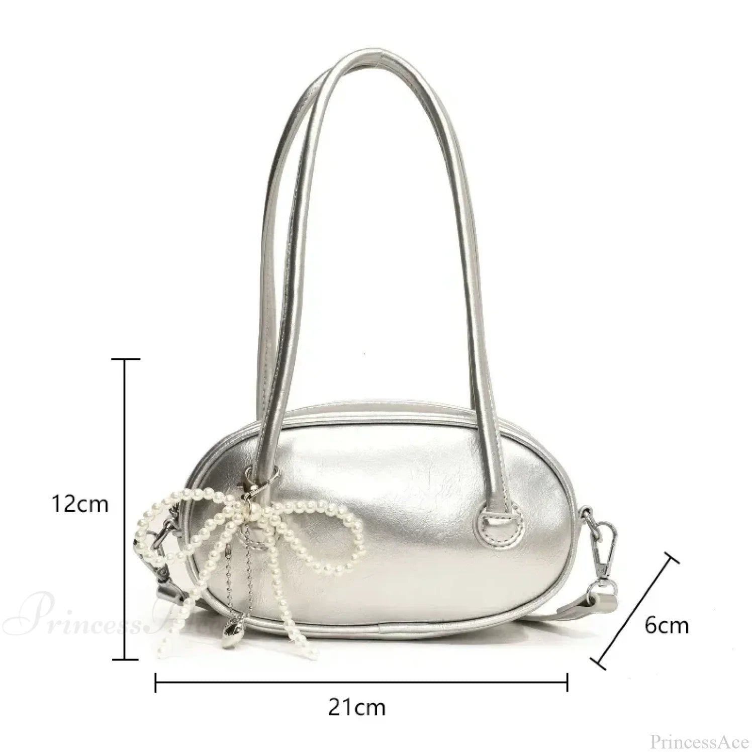 Red Casual Korean Style Underarm Shoulder Bag shoulder-250126