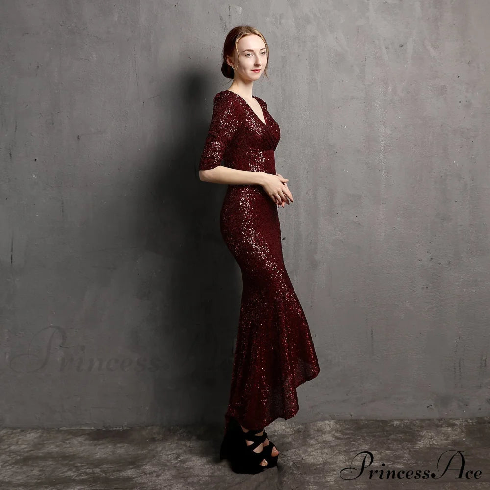 Rehami Sequin Stylish Mermaid Dress S.o. Long Dresses