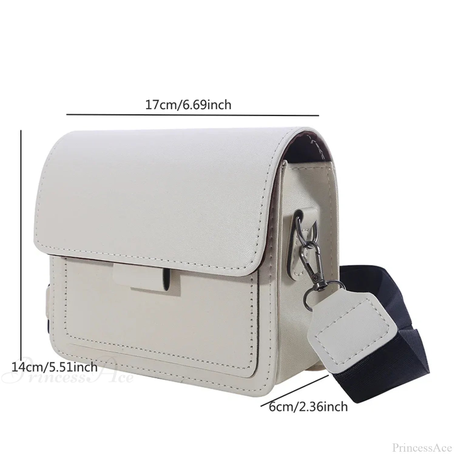 Retro Square Wide Strap Crossbody crossbody-250126