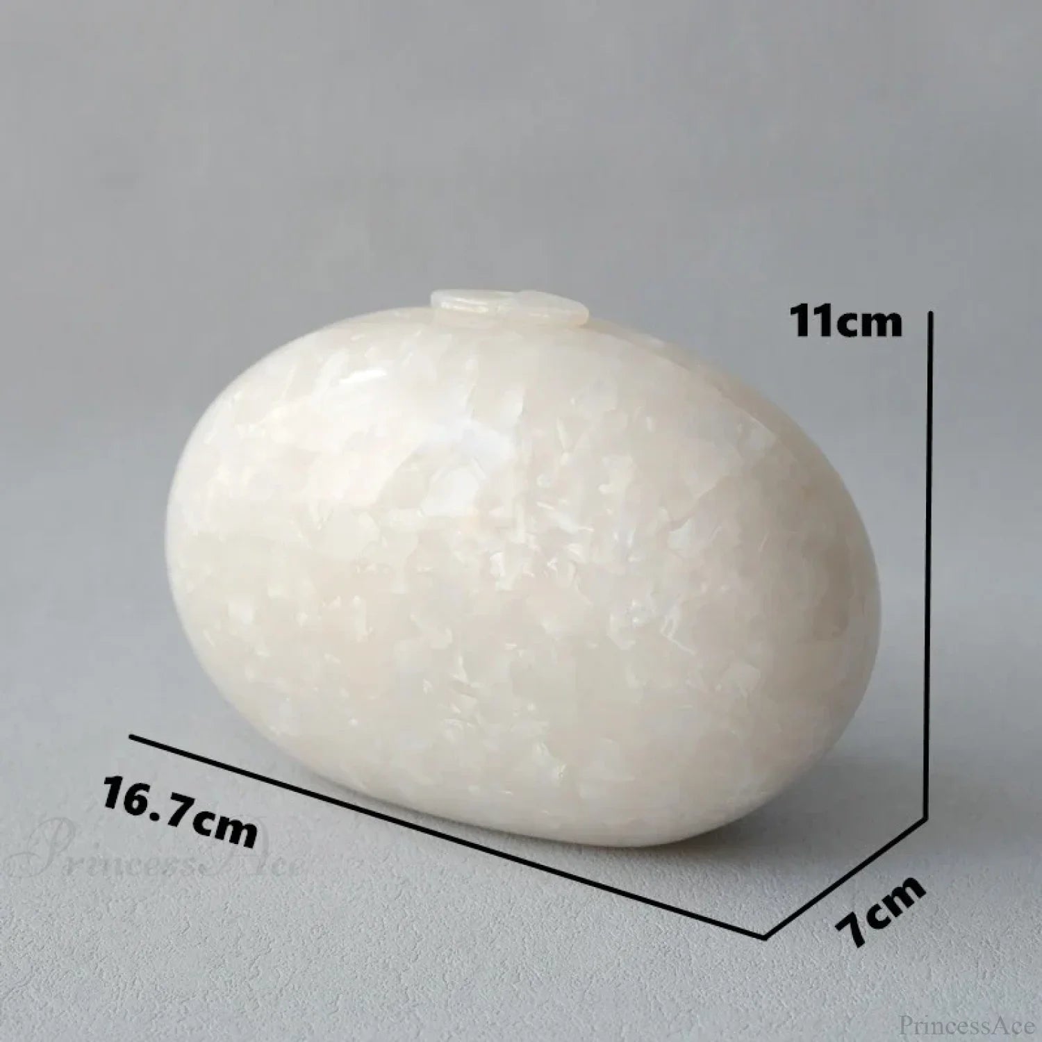 Round Acrylic Party Clutch Wristlet wristlet-250126