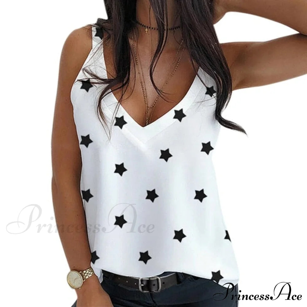 Ruffle Spaghetti Warm-Season Blouse Muyogrt Neck Strap V Backless Sleeveless Women Casual Shirts