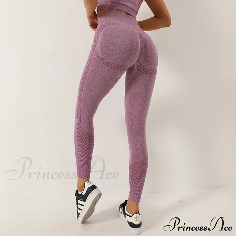 Seamless Workout Legging Fuchsia / S