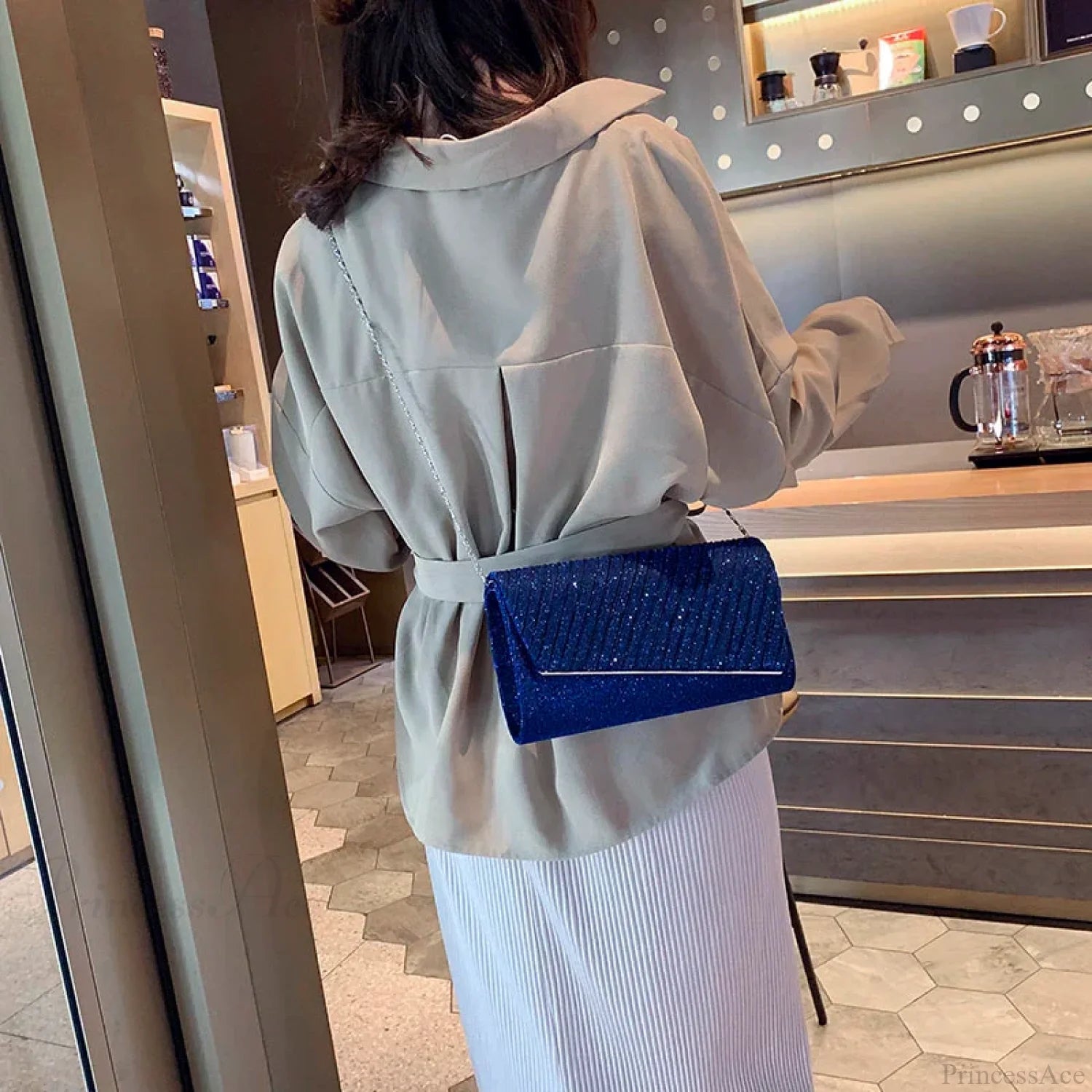 Sequin Clutch Wedding Party Wristlet wristlet-250126