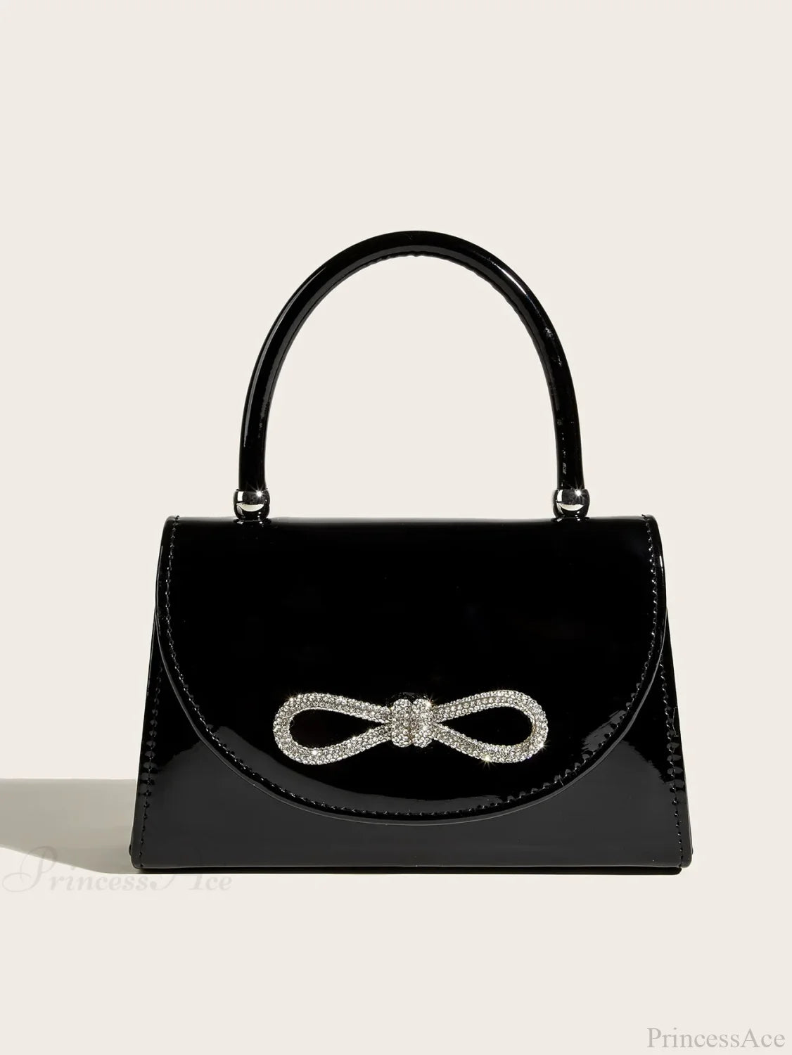 Sequin Crystal Evening Clutch Wedding Bag Black clutchbag-250126