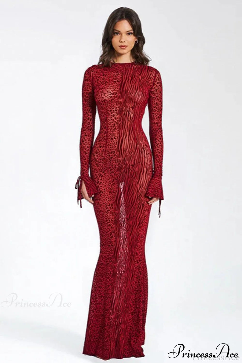 Sexy Leopard Print Party Maxi Dress Maxi Dresses