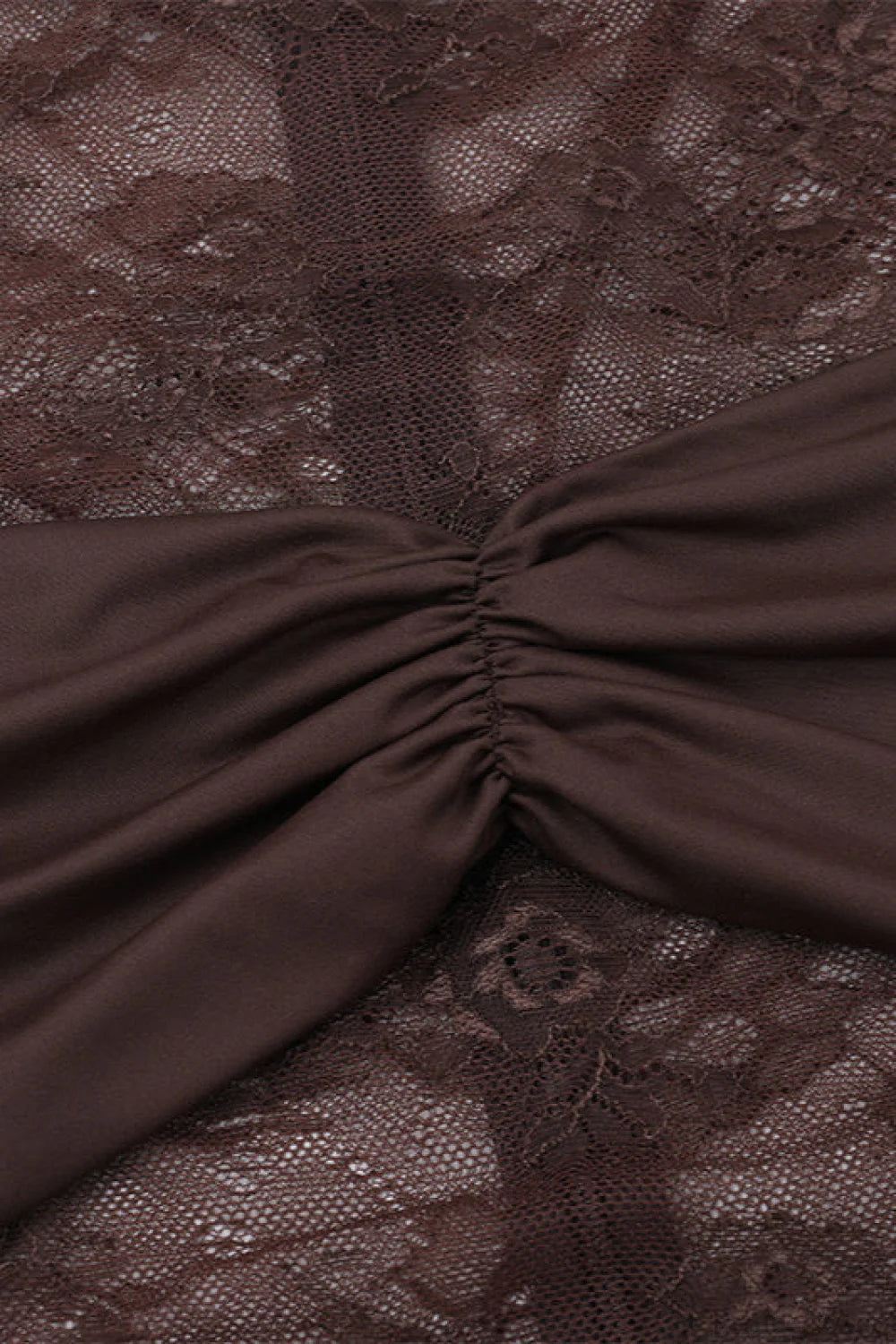 Sexy Sheer Lace Long Sleeve Bodycon Mini Dress