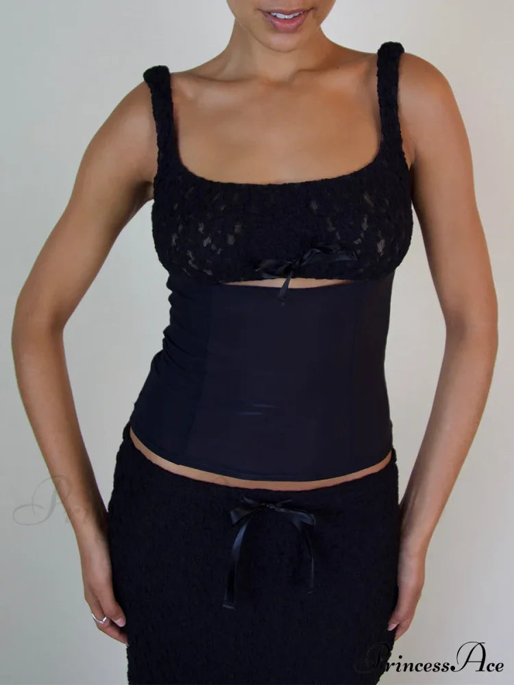 Sexy Y2K Sleeveless Slim Fit Stylish Elegant Trendy Classic Crop Top