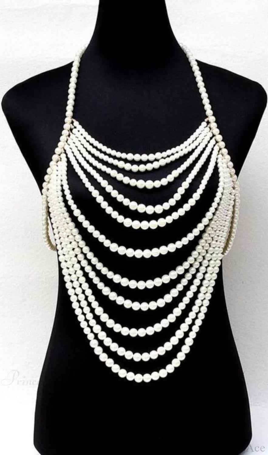 Shawl White Pearl Top Accessories