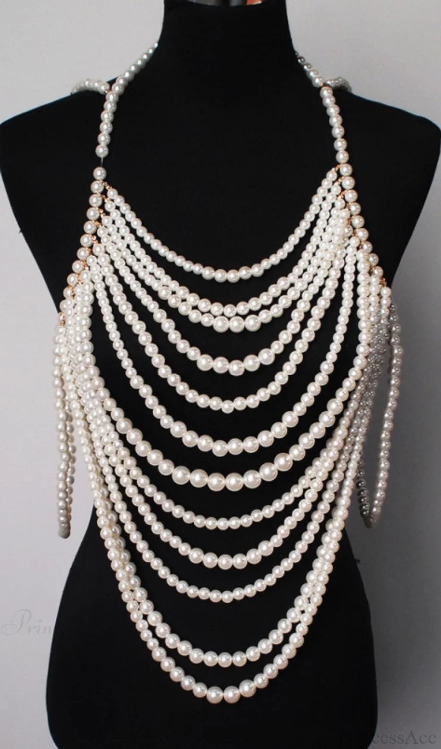 Shawl White Pearl Top Accessories