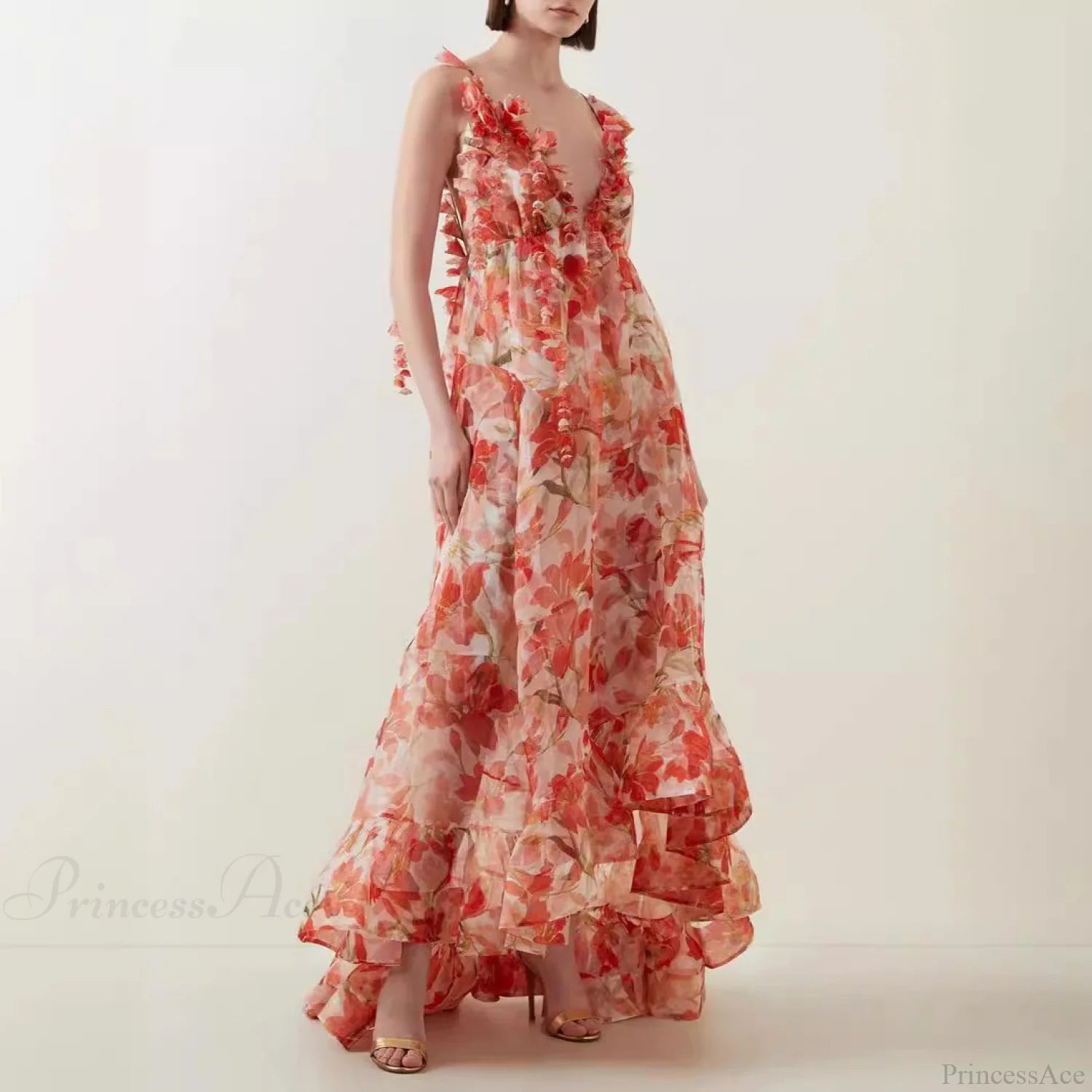 Shimmering Sequin Open Back Prom Dress promdress-250223