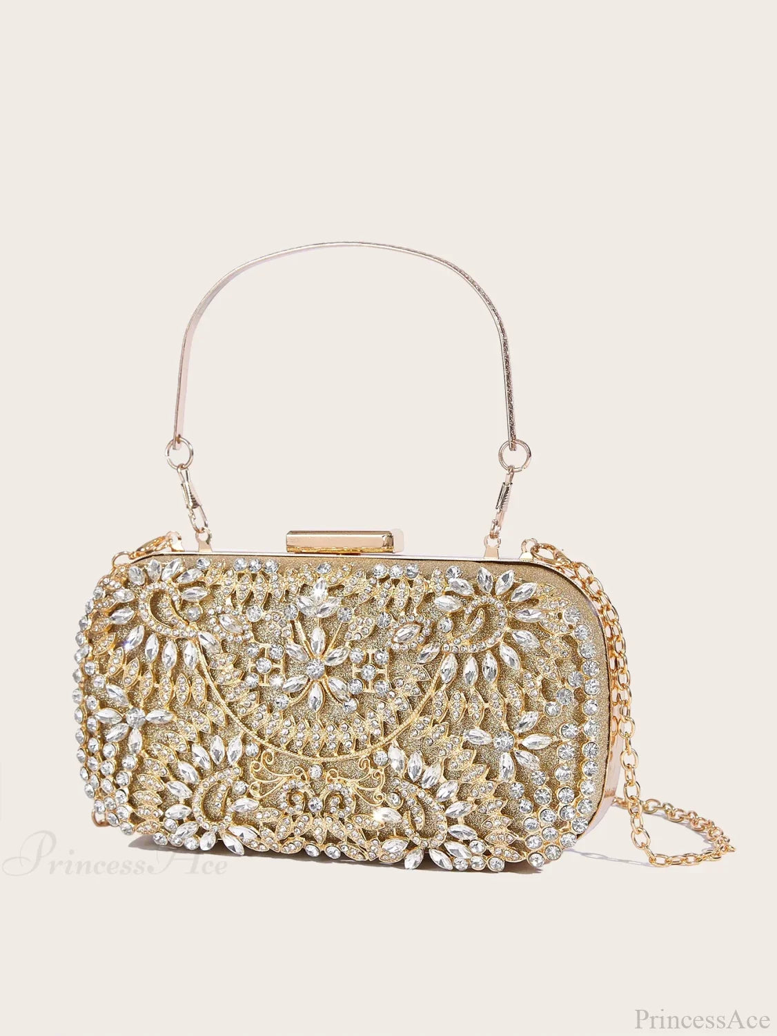 Shiny Corduroy Fashionable Dinner Party Wedding Clutch Bag clutchbag-250126