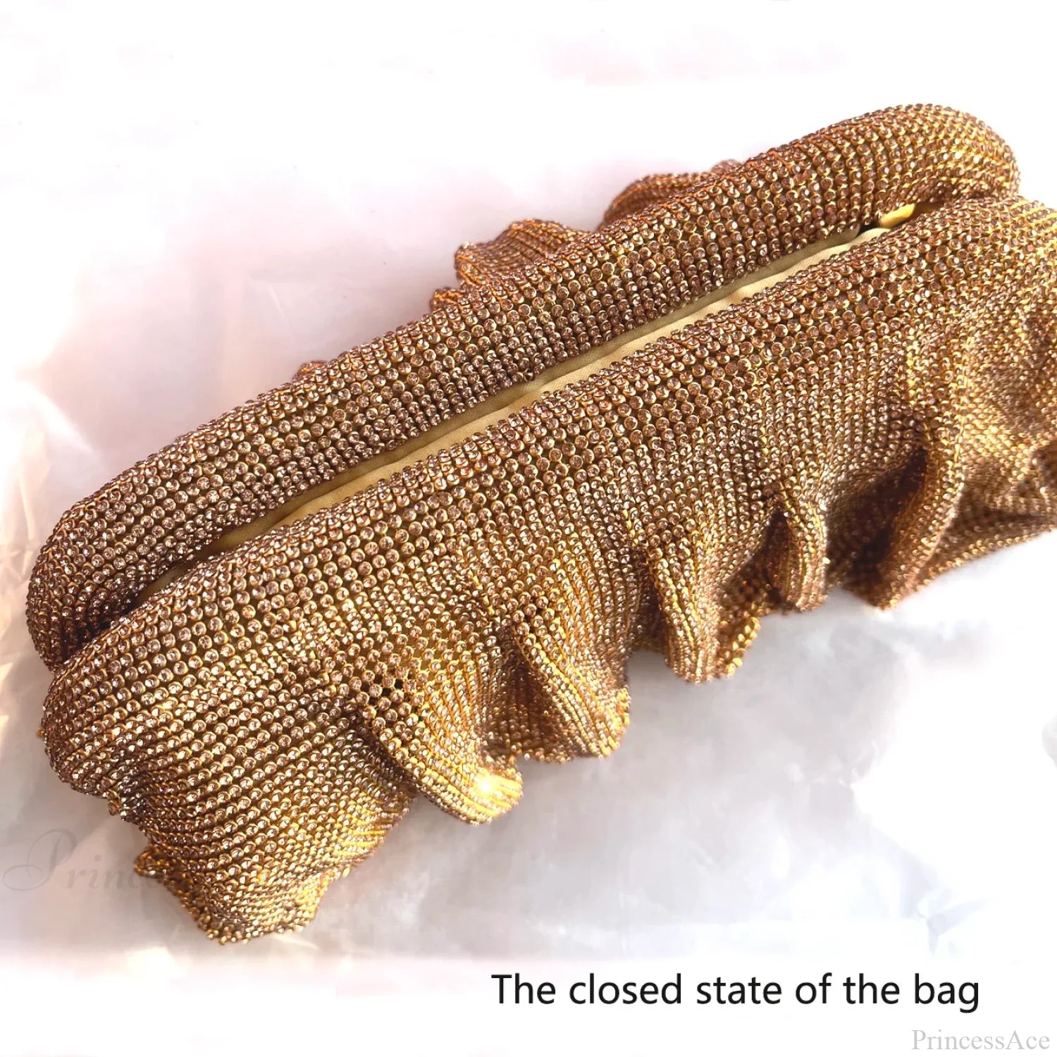 Shiny Rhinestones Handmade Evening Wristlet wristlet-250126