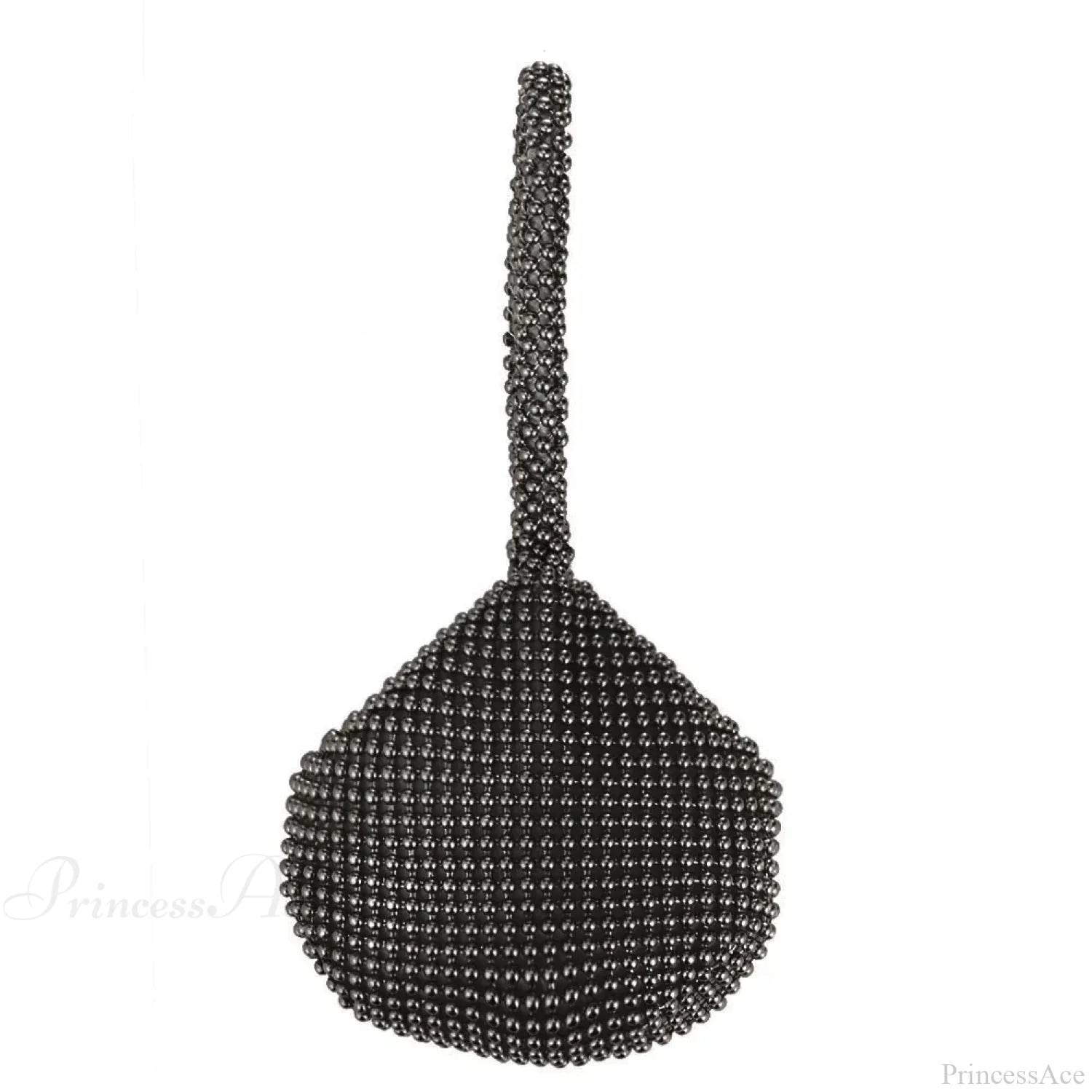 Shiny Shoulder Chain Satchel Wedding Cocktail Clutch Bag Black2 clutchbag-250126