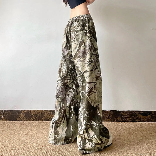 Short Waist Gothic Concealment Pant leopard / S