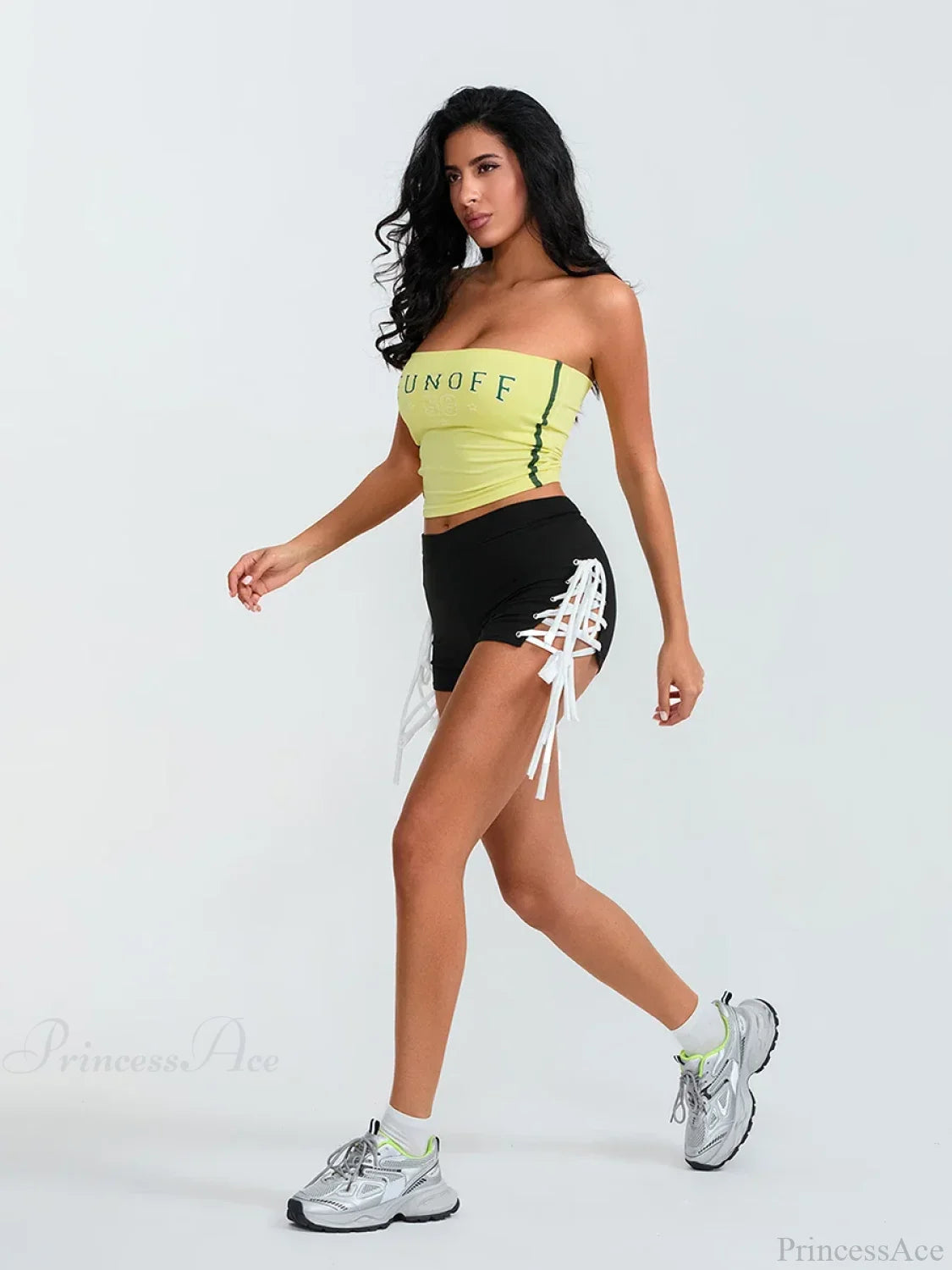 Side Cross Tie-Up Sport Short short-250223