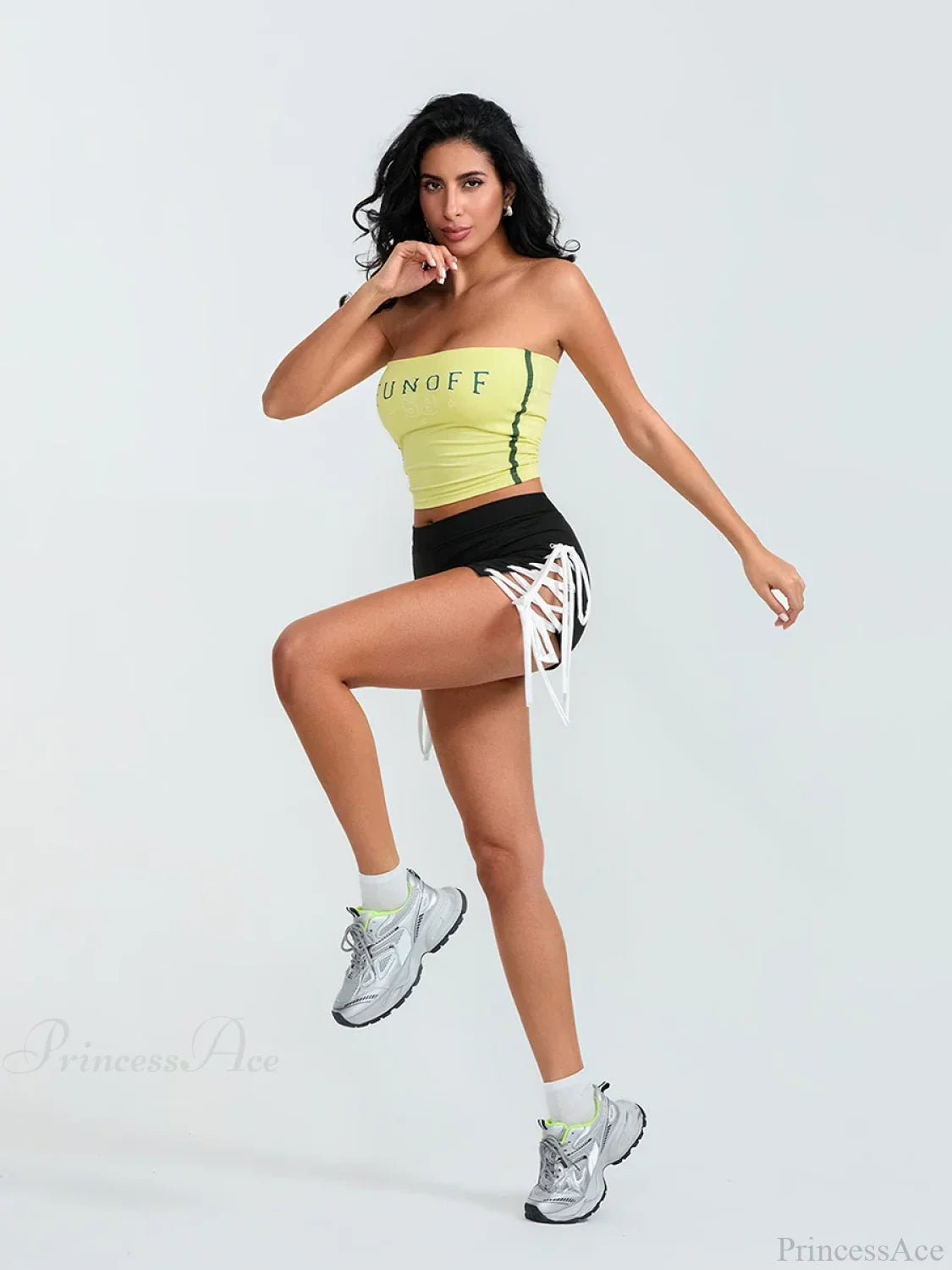Side Cross Tie-Up Sport Short short-250223