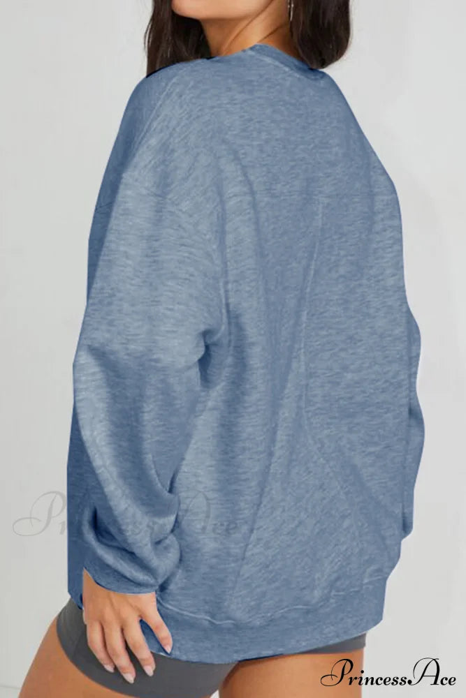 Size Full Graphic Simply Dog Love Mom Sweatshirt