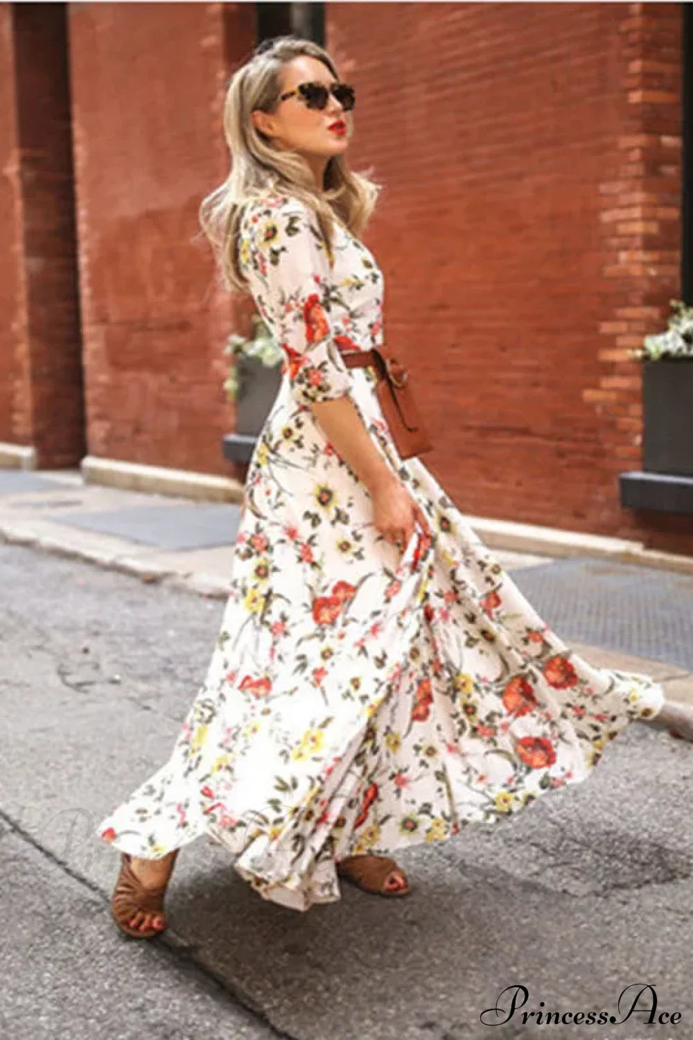 Slim Bodycon Sexy Long Streetwear Plus Size Boho Dress White / S