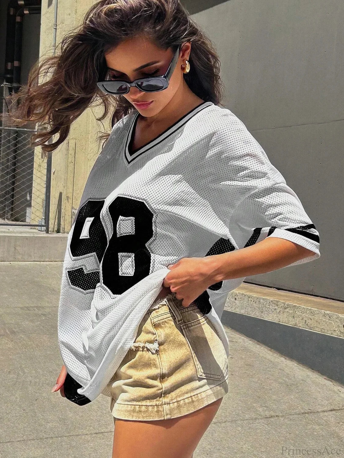 Soccer Loose Sportswear T-shirt t-shirt-250223