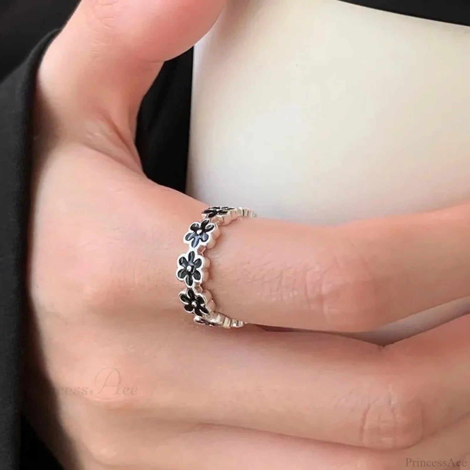 Spikes Adoration Core Gothic Band sliver05