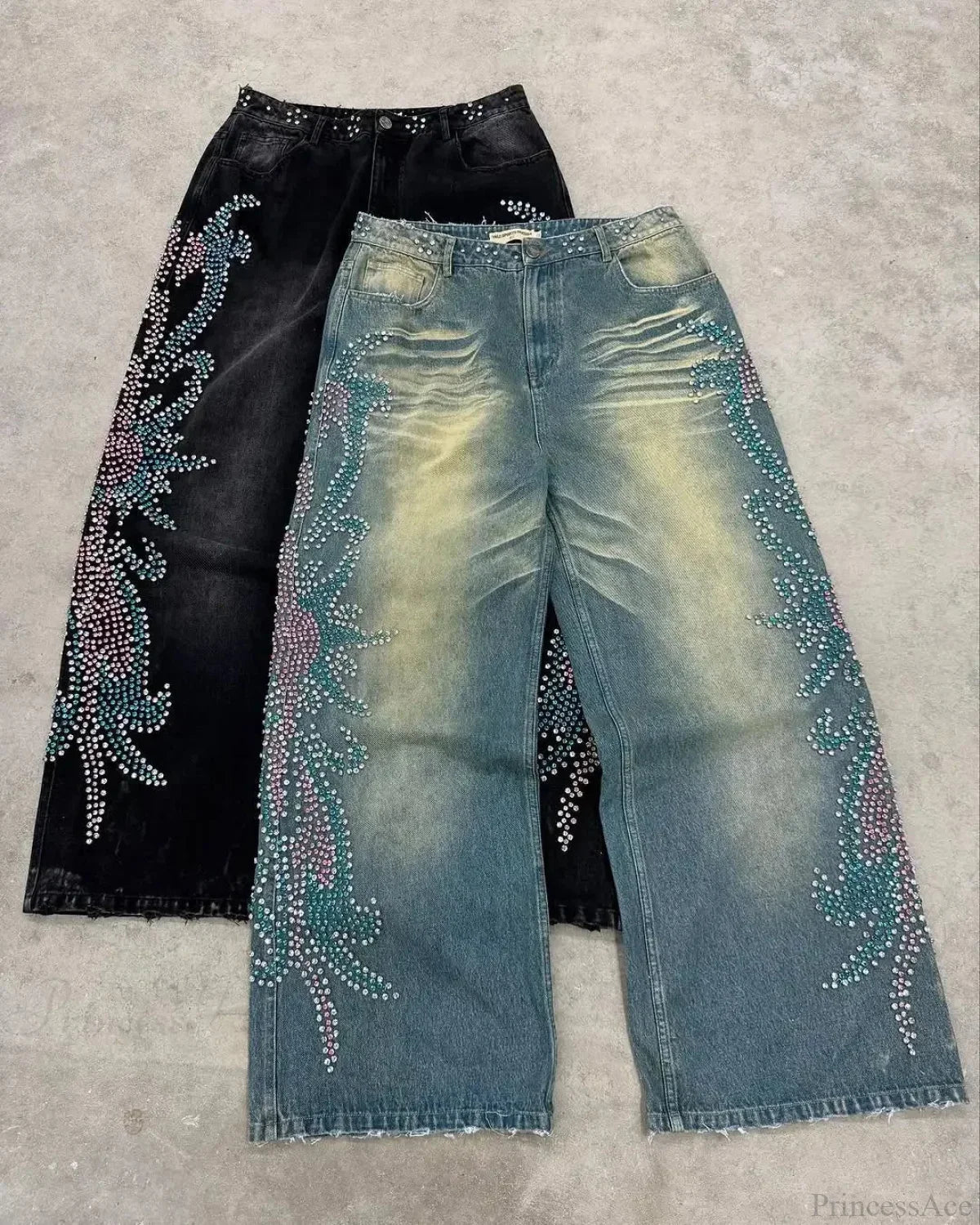 Stonework Medieval Stitched Loose Pant