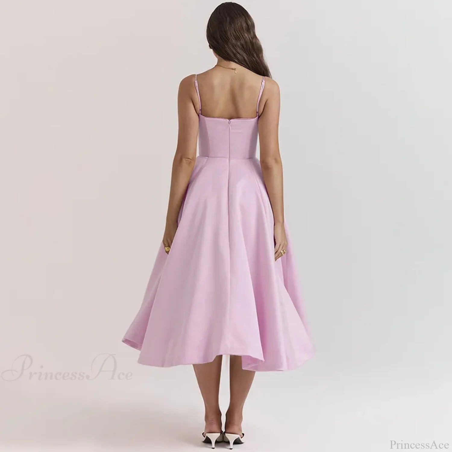 Strapless Elegant A-line Vacation Dress vacationdress-250223