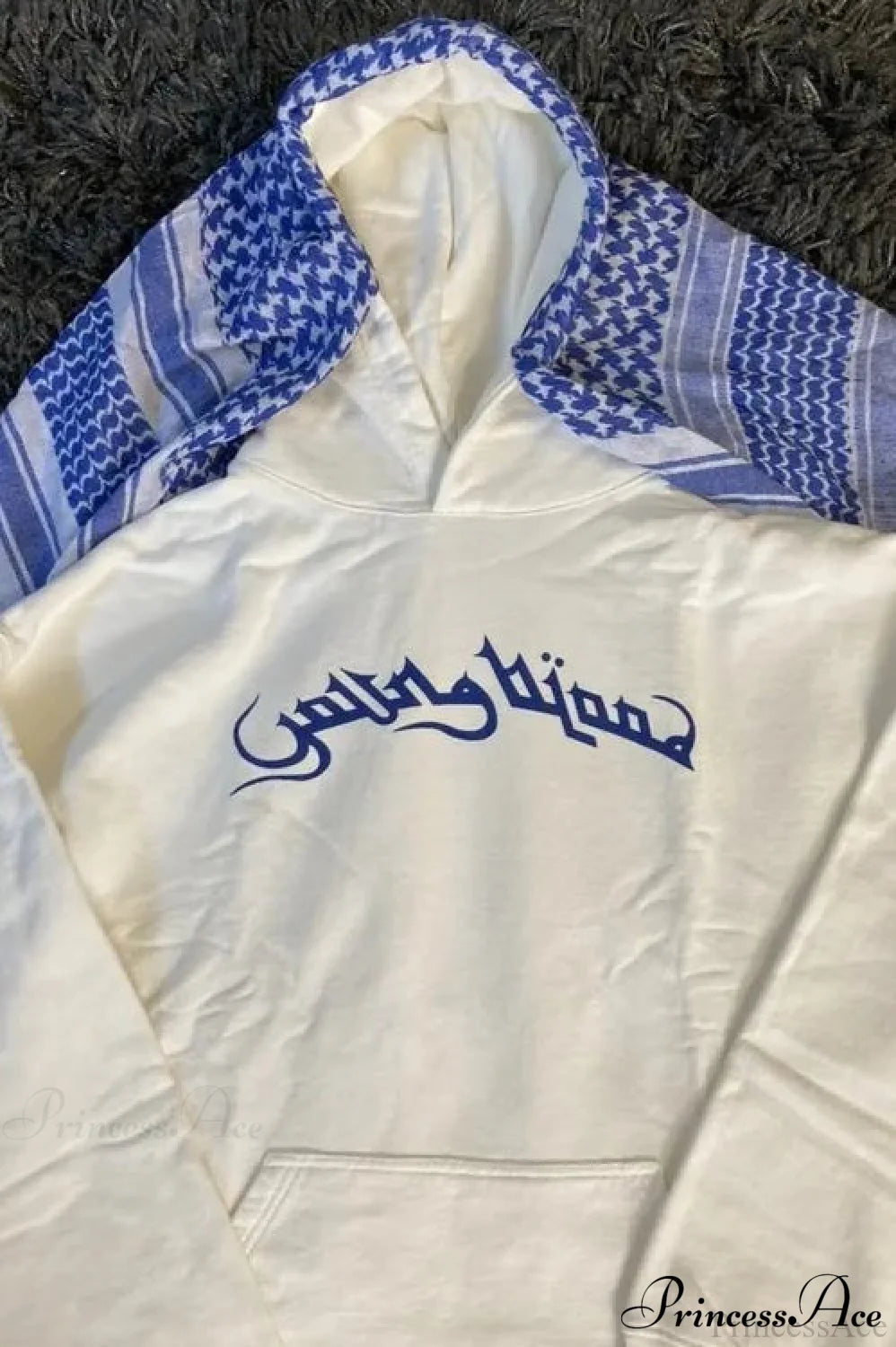 Street Trendy Headscarf Design Hoodie