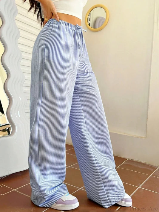 Striped Casual School Season Daily Wear Pant pant-250223
