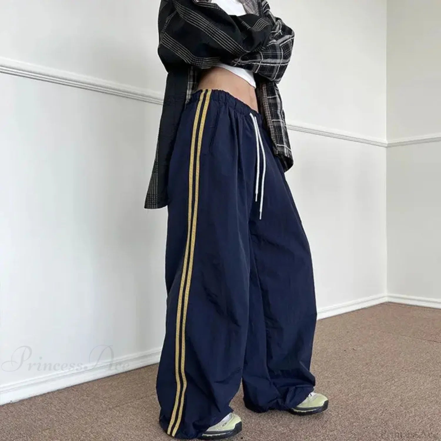 Striped Vintage Y2K Women Sweatpants Pants