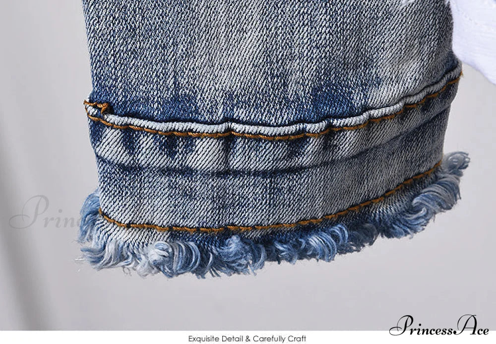 Style European Flower Suit Women Jeans Pants Outfit Jacket & Denim Fashion Sequined Set