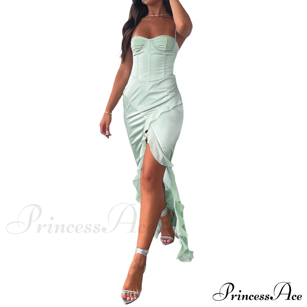 Tiffany Sleeveless High Charming Slit Formal Dress S.o. Long Dresses
