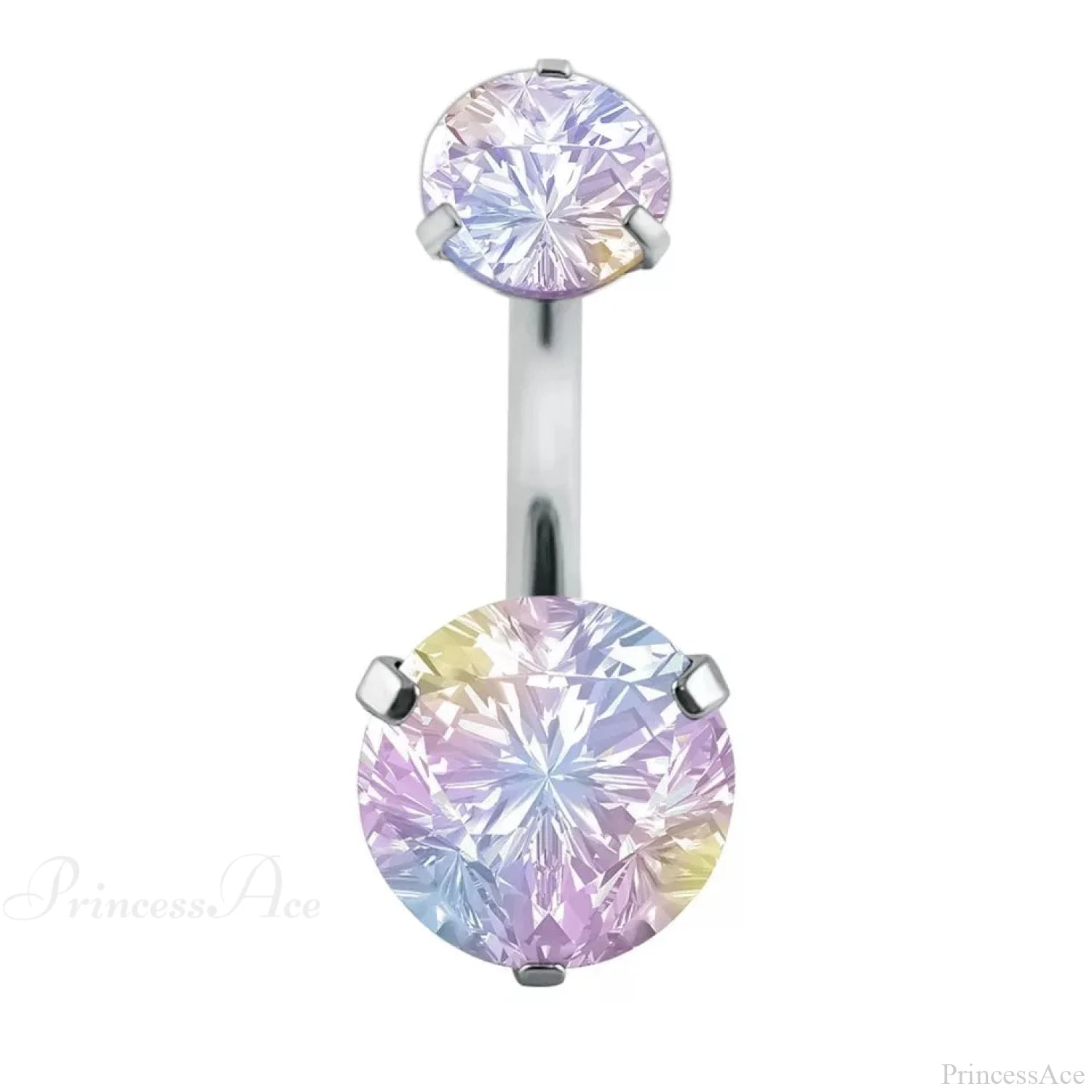 Traditional Zircon Drip Medieval Stomach Ring Colored Zircon / CHINA