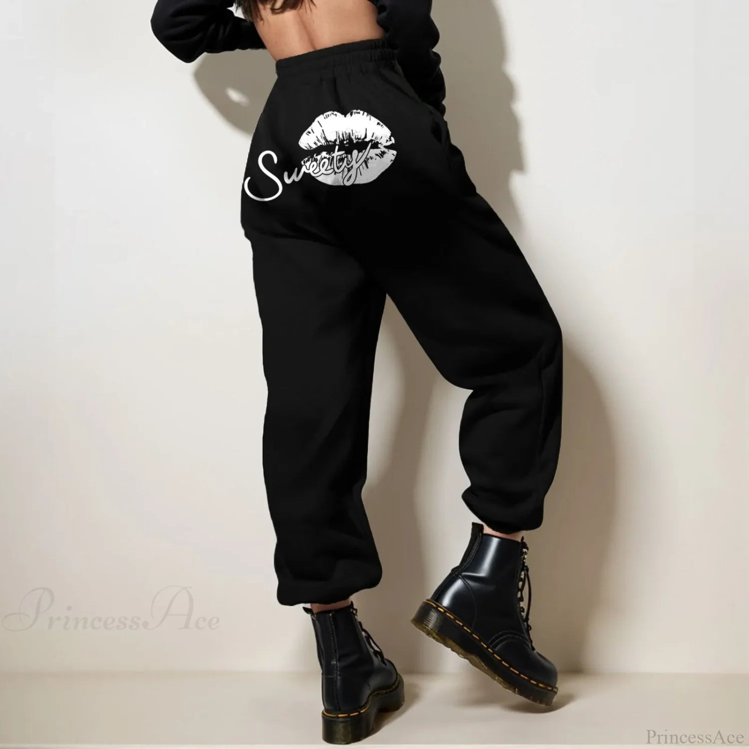 Valentine’s Day Couple Jogger Pants Light Gray / S