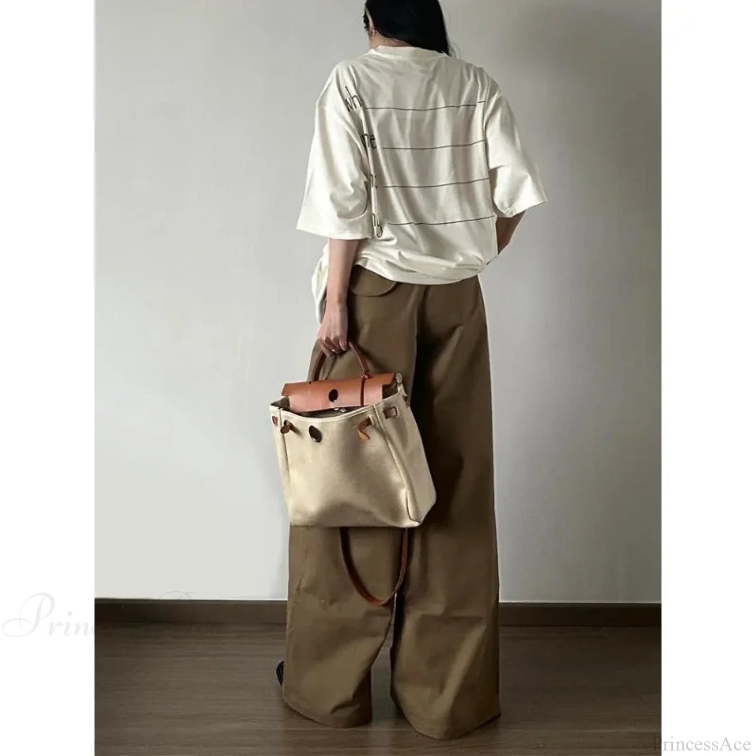 Vintage Denim Wide Leg Pants