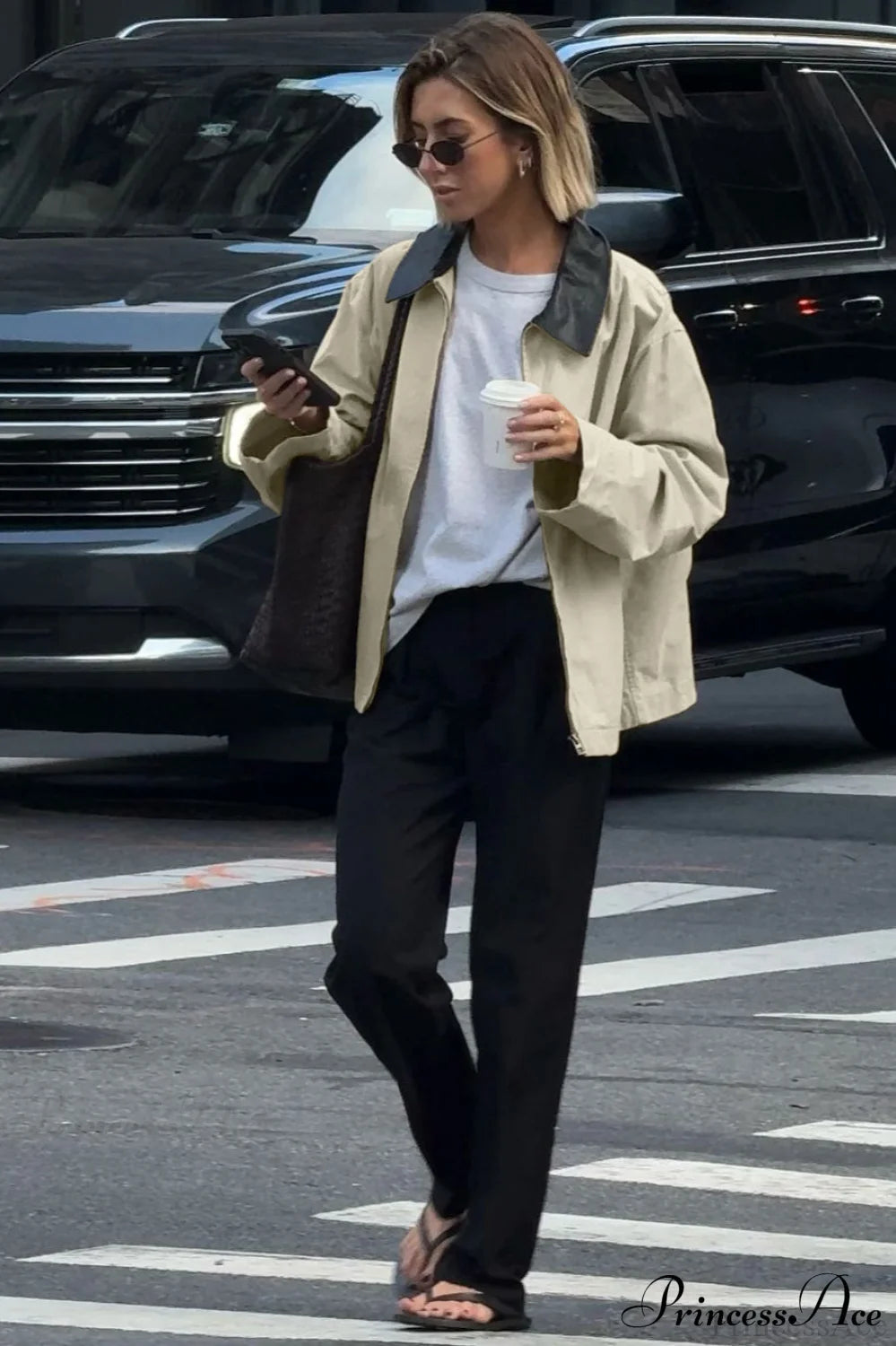 Vintage Shirt Style Trench Coat