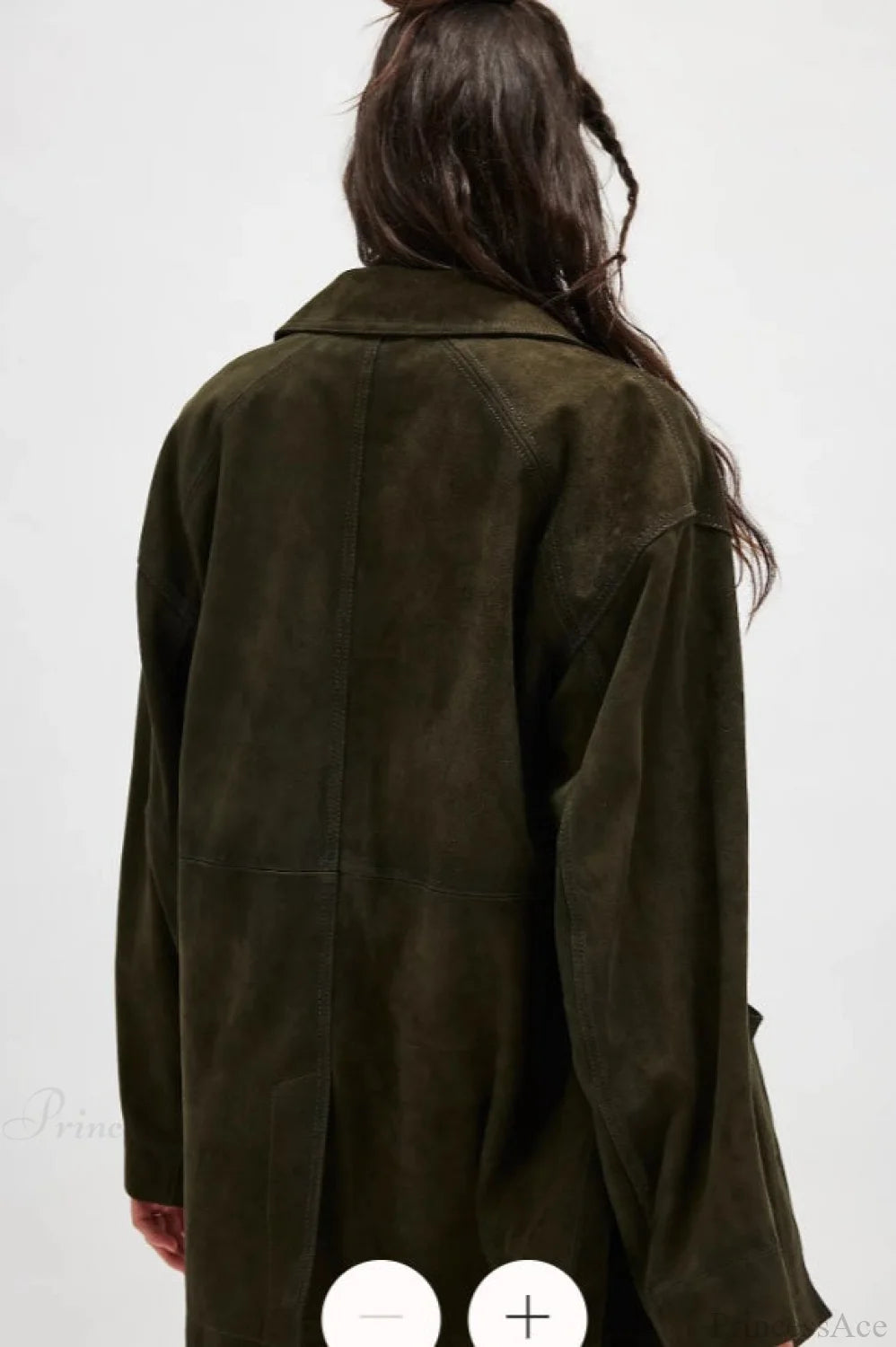 Vintage Simple Suede Single Breasted Jacket