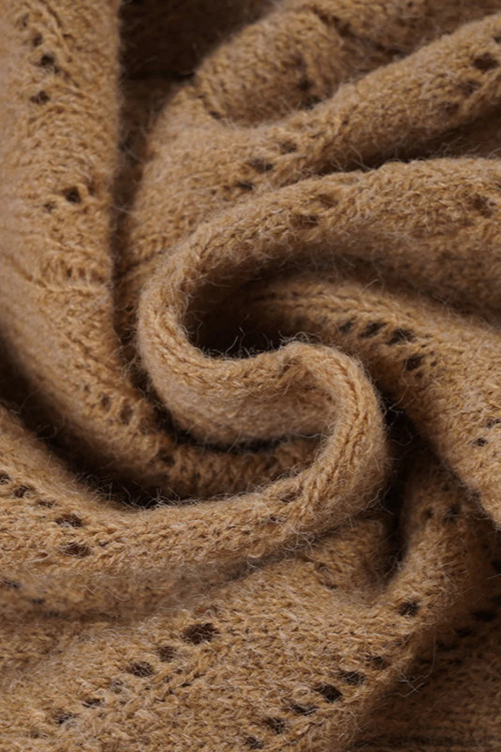 Vintage Turtleneck Slim Fitted Knit Sweater