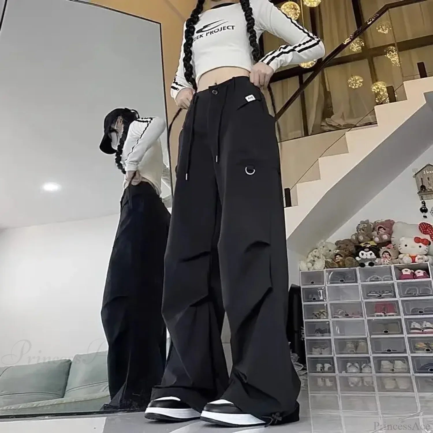 Vintage Y2K Cargo Streetwear Pants