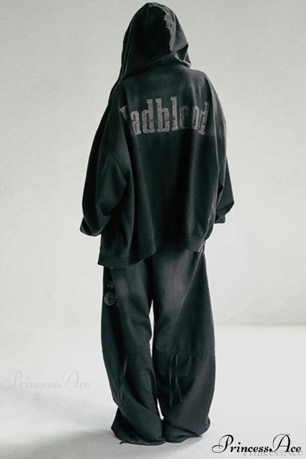 Washed Loose Wide-Leg Casual Pants