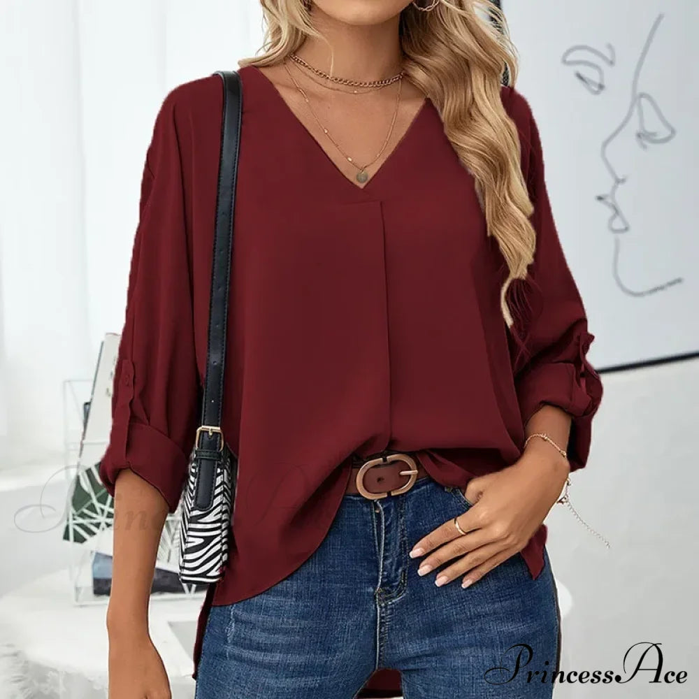 Wendy Women’s Tops Red / S Tops & Blouses