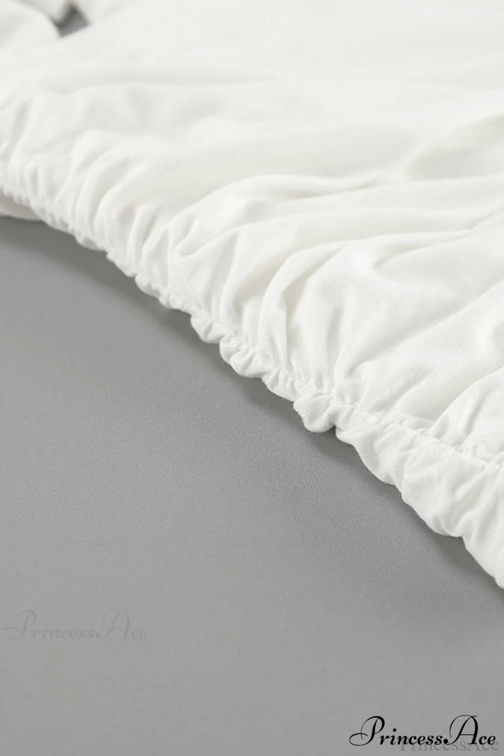 White Off Shoulder Modal Long Sleeve Tee