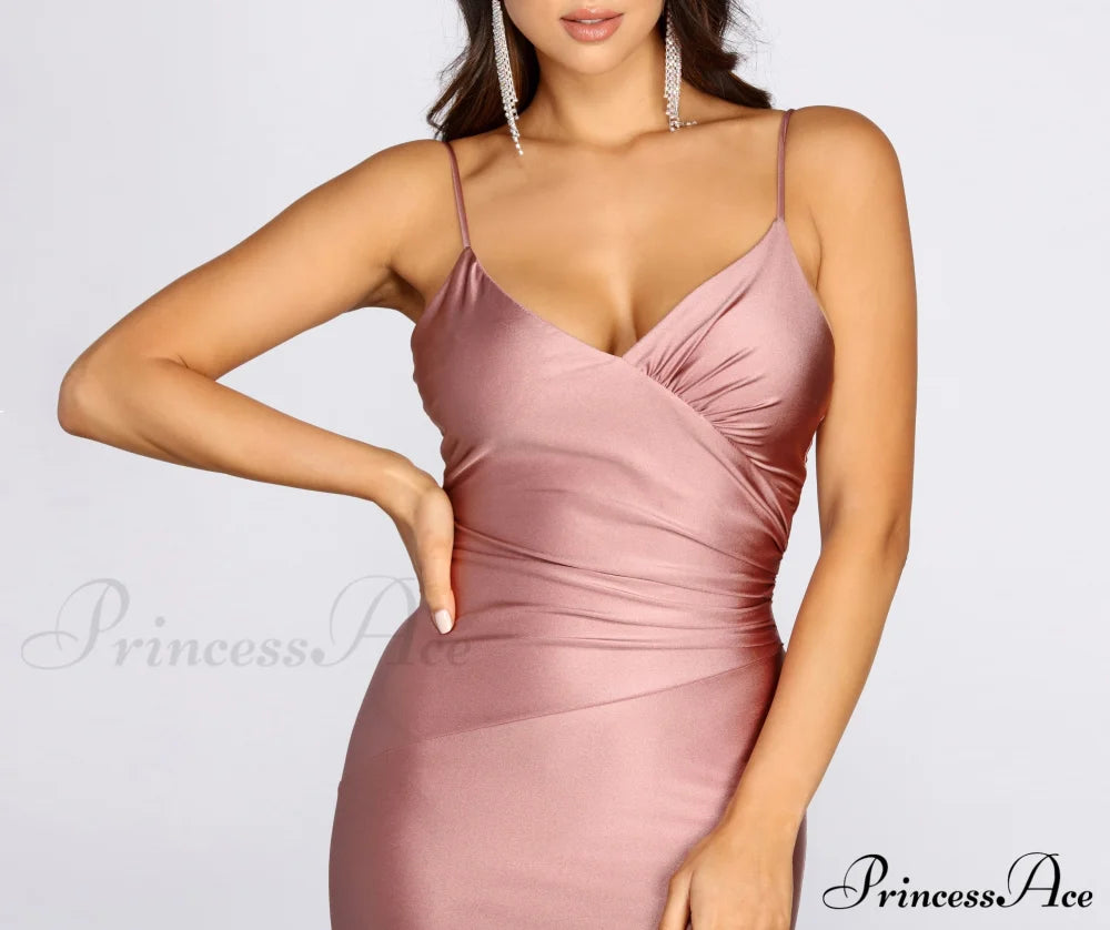 Winta Ruched Stylish Mermaid Dress S.o. Long Dresses