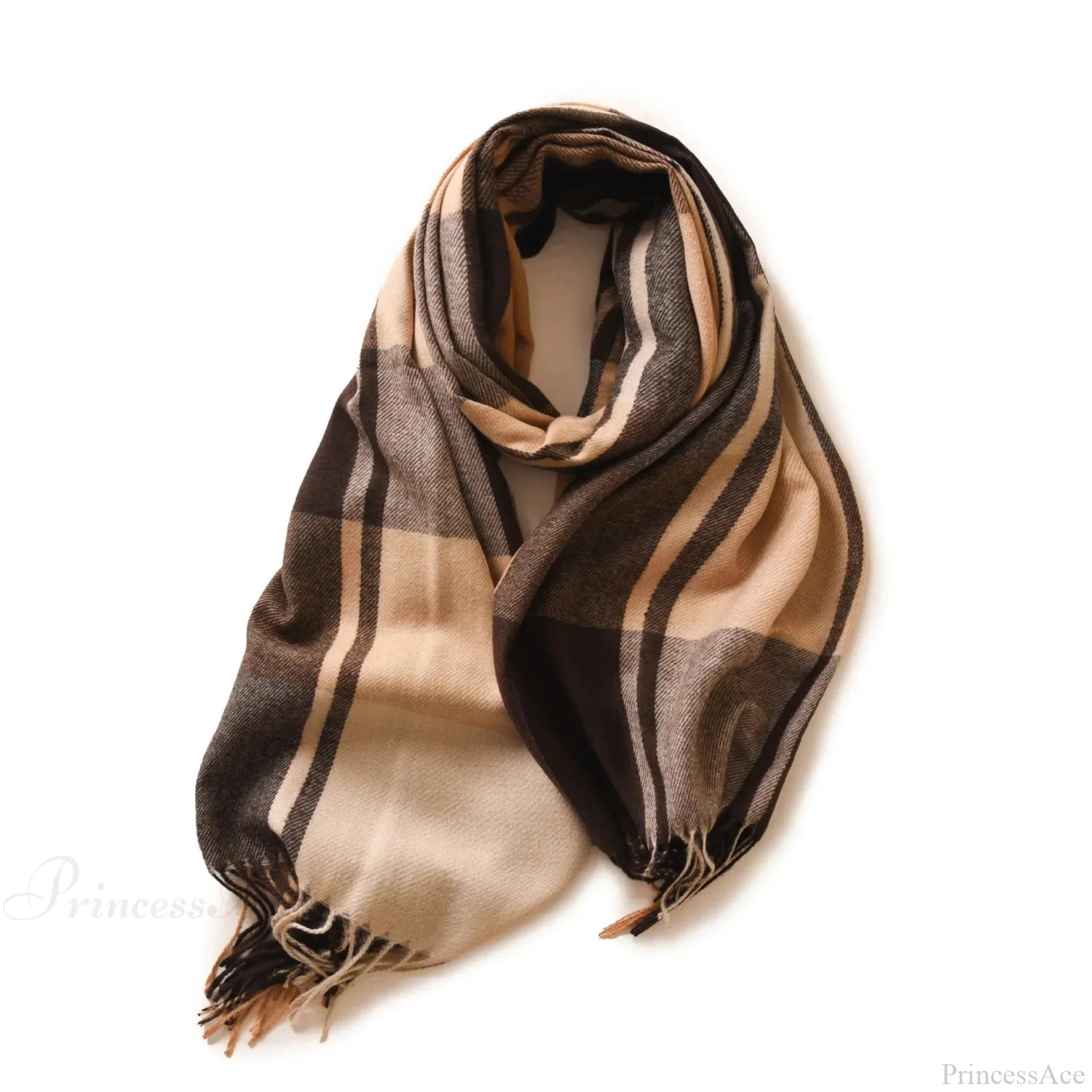 Winter Warm Cashmere Unisex Scarf - Long Windproof And Skin Friendly Camle Scarfs-L