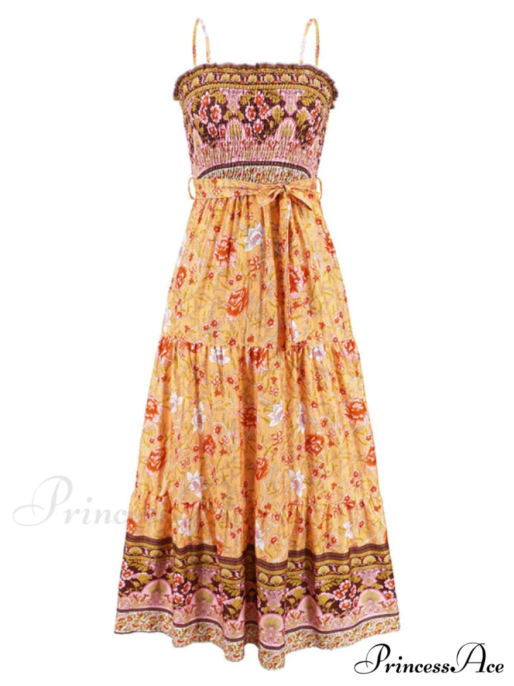 With Gown For Bohemian Women Full-Length Straps