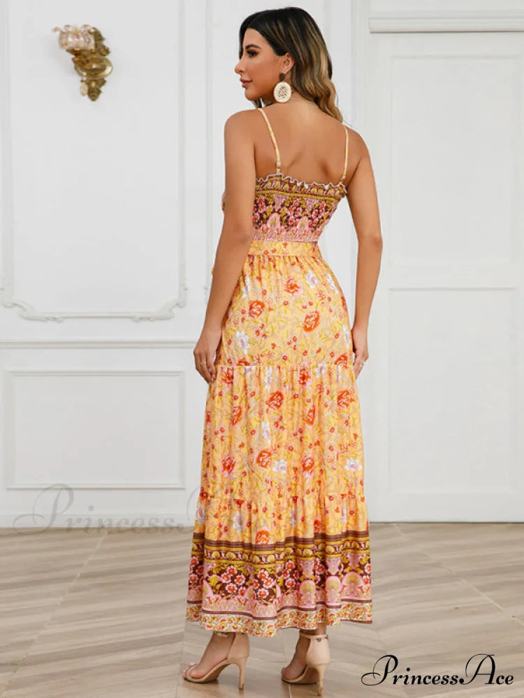 With Gown For Bohemian Women Full-Length Straps